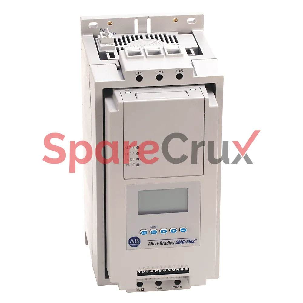 ١٥٠-F٨٥FCD | ألين برادلي | SMC-Flex، وحدة تحكم الحالة الصلبة، نوع NEMA ٤/١٢ (IP65)، ٨٥ أمبير، ١٥...٦٠ حصان عند ٤٦٠ فولت تيار متردد، جهد الدخل: ٢٠٠...٦٠٠ فولت، جهد التحكم: ١٠٠...٢٤٠ فولت تيار متردد