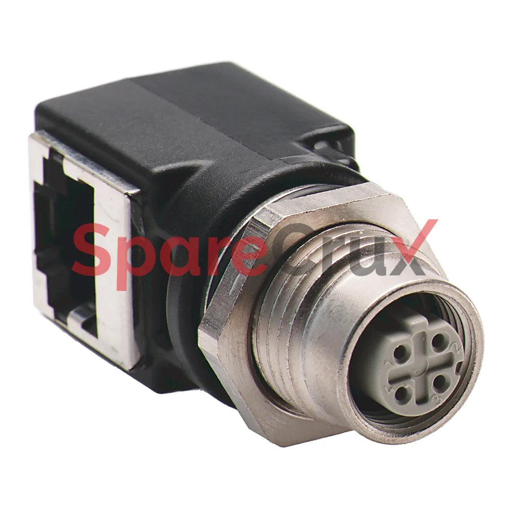 1585A-DD8JD | ALLEN BRADLEY | Female M12 Receptacle to RJ45 Female Adaptor, Straight