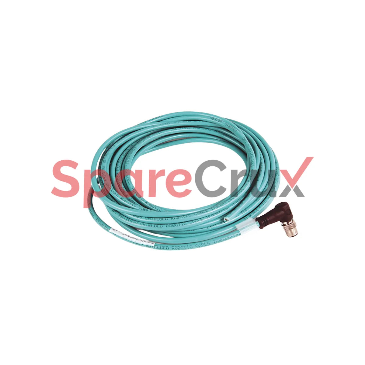 1585D-E4HBJM-15 | ALLEN BRADLEY | Ethernet Cables Cat5e, 100BASE-TX, 100 Mbit/s, 4 Conductors, M12, Right Angle Male, Standard, M12, Right Angle Male, Teal 600V, PVC General Purpose