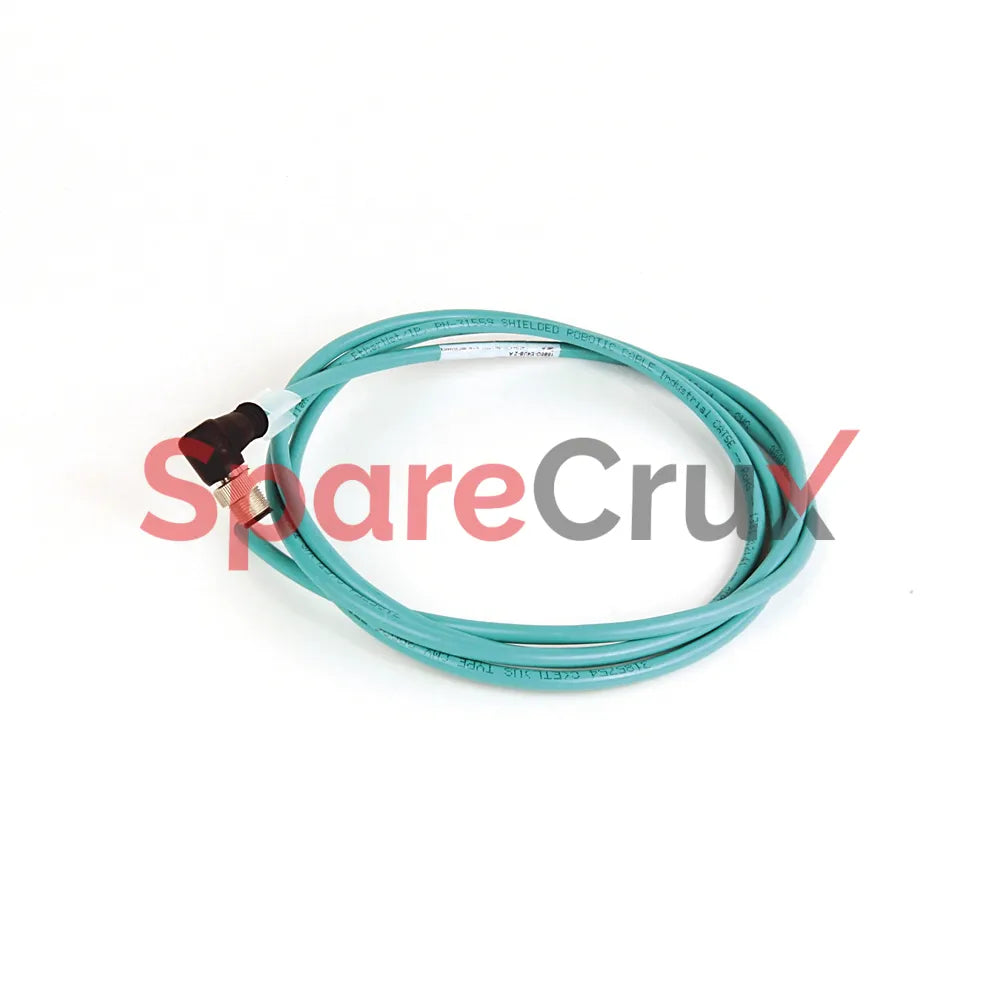1585D-E4HBJM-5 | ALLEN BRADLEY | Ethernet Cables Cat5e, 100BASE-TX, 100 Mbit/s, 4 Conductors, M12, Right Angle Male, Standard, M12, Right Angle Male, Teal 600V, PVC General Purpose