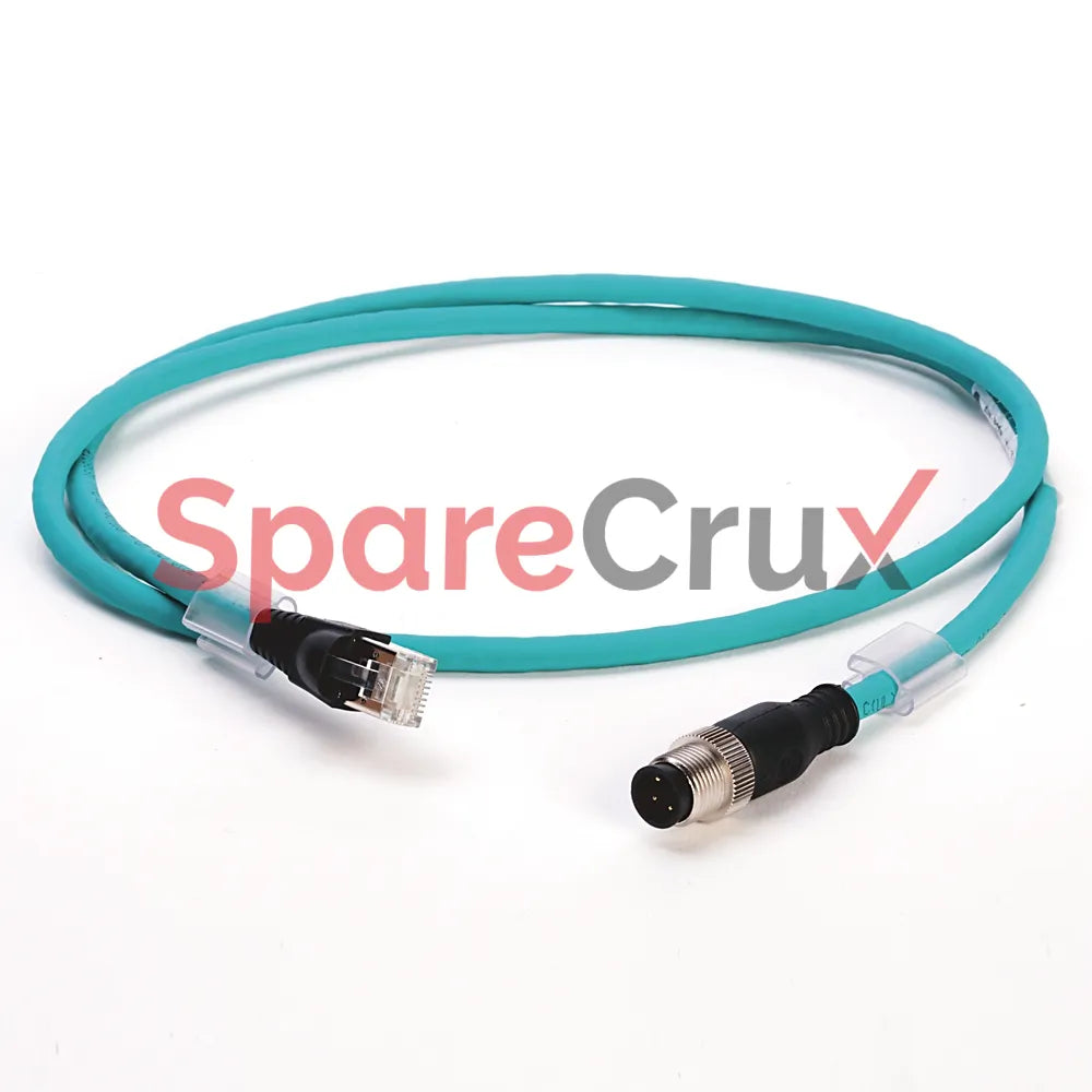 1585D-M4TBJM-0M3 | ALLEN BRADLEY | Câbles Ethernet Cat5e, 100BASE-TX, 100 Mbit/s, 4 conducteurs, M12, femelle droite, standard, M12, mâle droit, TPE robotisé bleu sarcelle, 4 conducteurs, TPE bleu sarcelle, homologué Flex