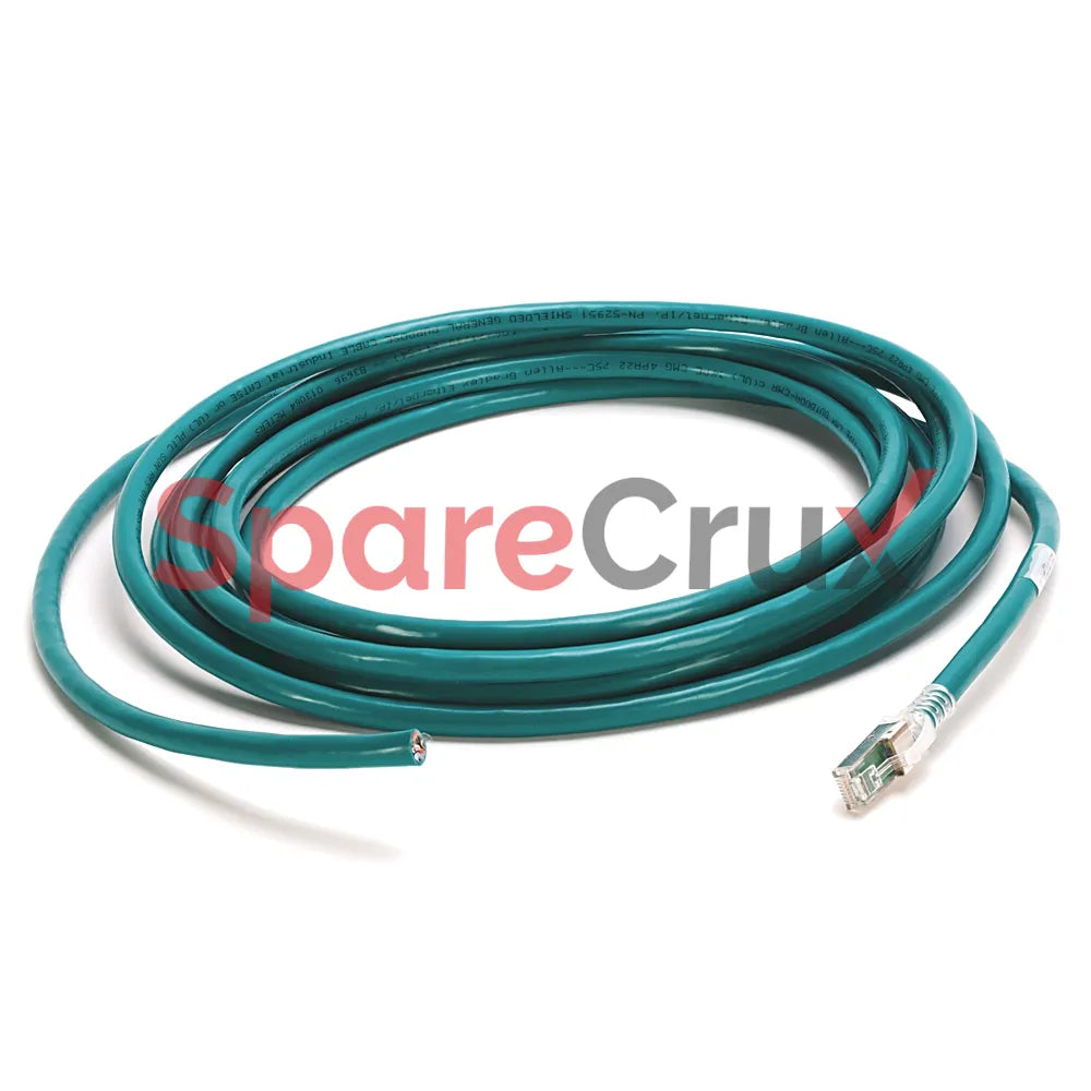 1585J-L8HBJM-0M4 | ALLEN-BRADLEY | Câble Ethernet, Cat5e, 100BASE-TX, 100 Mbit/s, 4 conducteurs, L8, mâle droit 