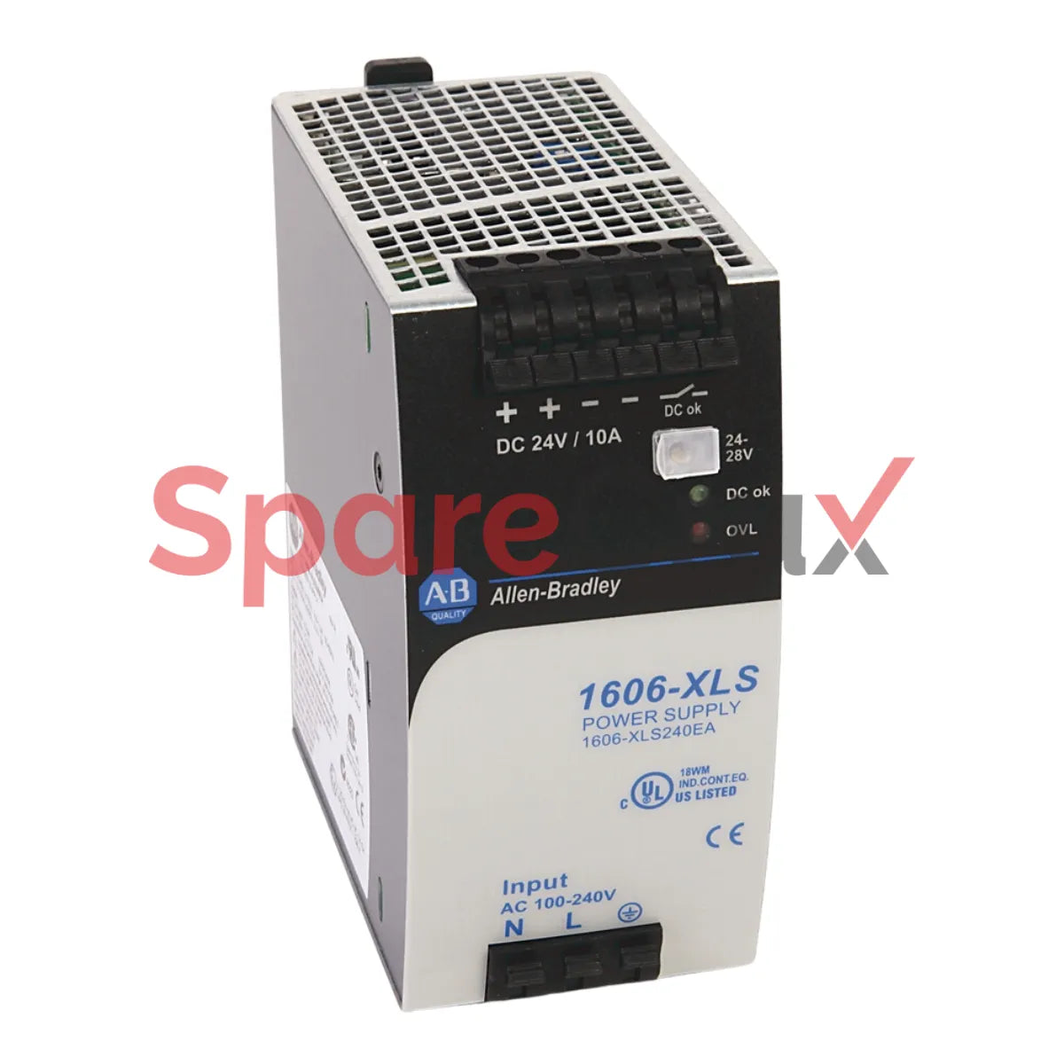 1606-XLS240EA | ALLEN BRADLEY | Performance Switched Mode Power Supply, 24V DC, 10A, 240W, AC or DC Input Voltage
