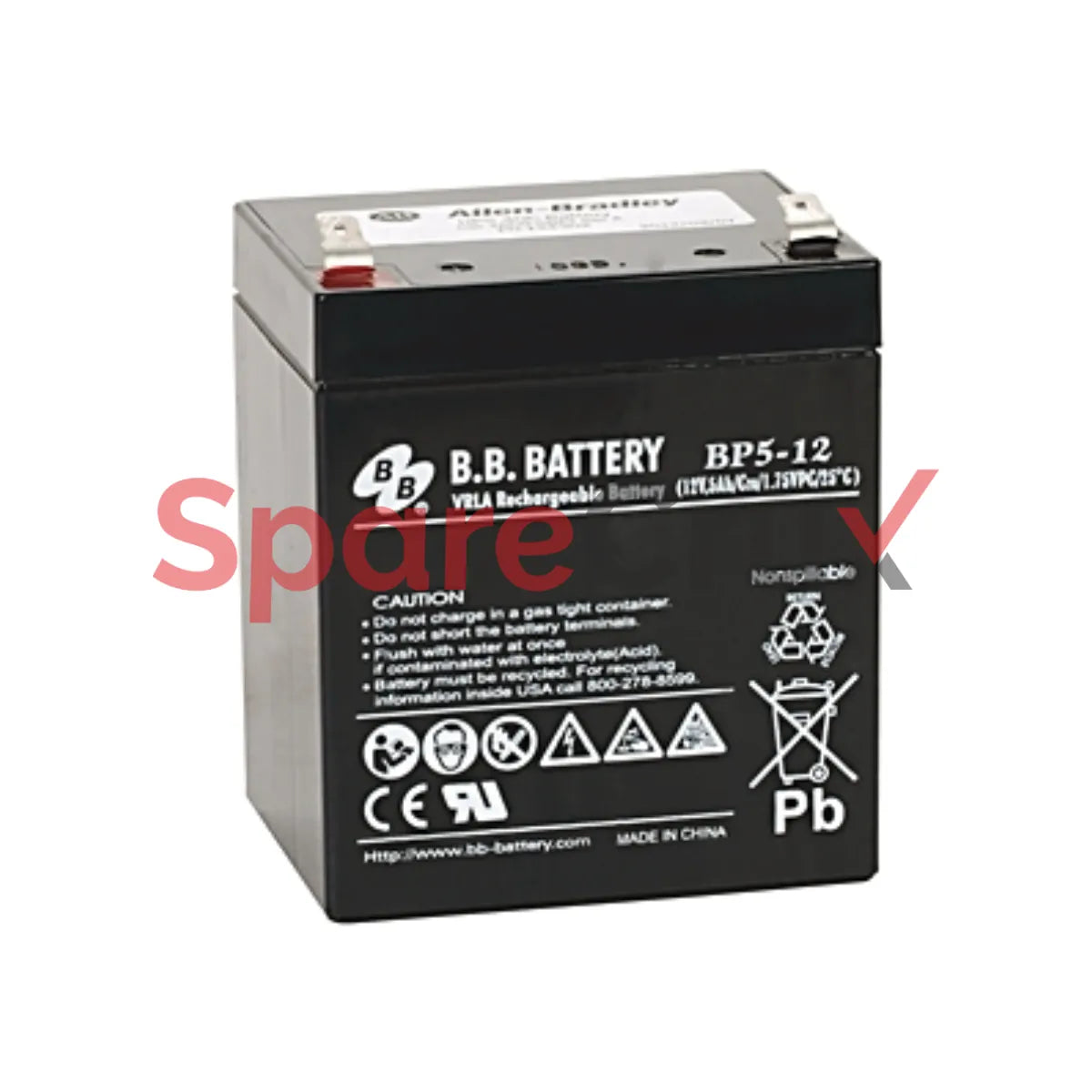 1609-SBAT | ALLEN BRADLEY | Standard Battery for Industrial Uninterruptible Power Supply