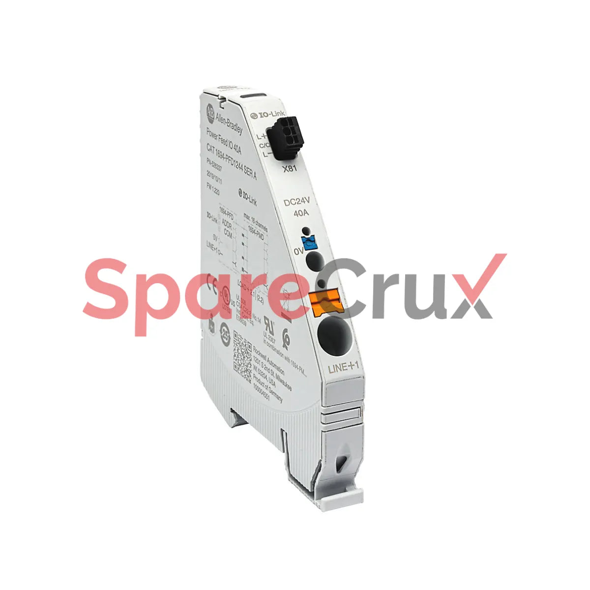 1694-PFD1244 | ALLEN BRADLEY | Power Feed Module with IO-Link, Left Mount, 24V DC, 40A