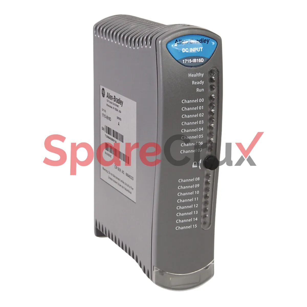 1715-IB16D | ALLEN BRADLEY | 16-Point Digital Input Module, 24V DC, 2-Wire, Sink/Source