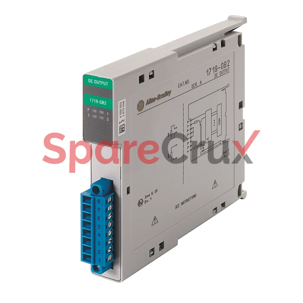 1719-OB2 | ALLEN BRADLEY | Ex I/O 2-Point Digital Output 23V Module