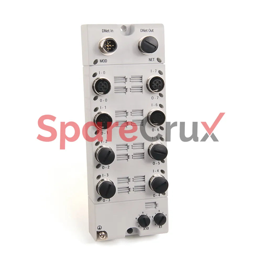 1732D-8I8O1212D | ALLEN BRADLEY | ArmorBlock DeviceNet 8-Point Input/8-Point Output Module, Network Powered, DC Micro (M12) Connectors