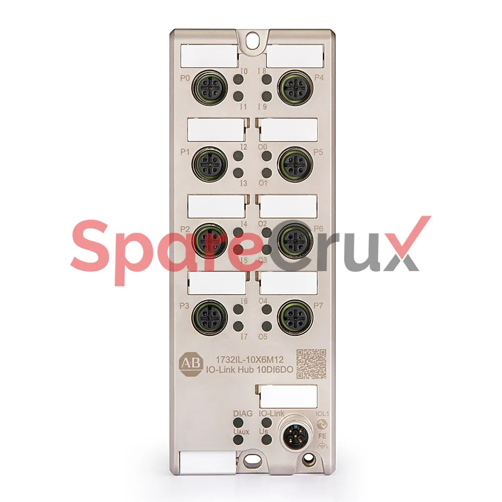 1732IL-10X6M12 | ALLEN BRADLEY | Concentrateur IO-Link ArmorBlock, 10 entrées numériques, 6 sorties numériques, connecteurs M12