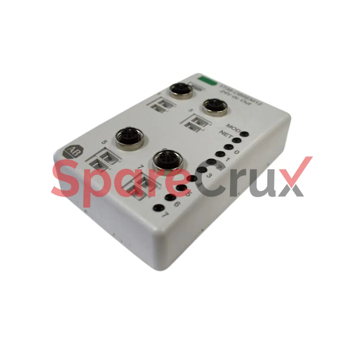 1738-OV4EM12 | ALLEN BRADLEY | ArmorPoint I/O 4-Channel 24V DC Sinking Output Module with Electronic Fusing and M12 Connectors