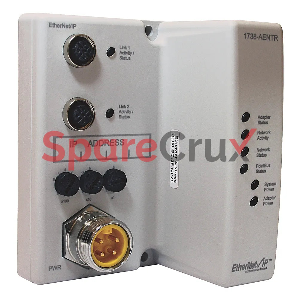 1738-AENTR | ALLEN BRADLEY | ArmorPoint I/O Dual Port EtherNet/IP Adapter