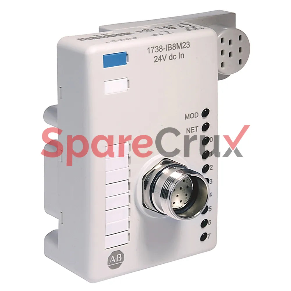 1738-IB8M23 | ALLEN BRADLEY | ArmorPoint I/O 8-Channel 24V DC Input Module with M23 Connectors