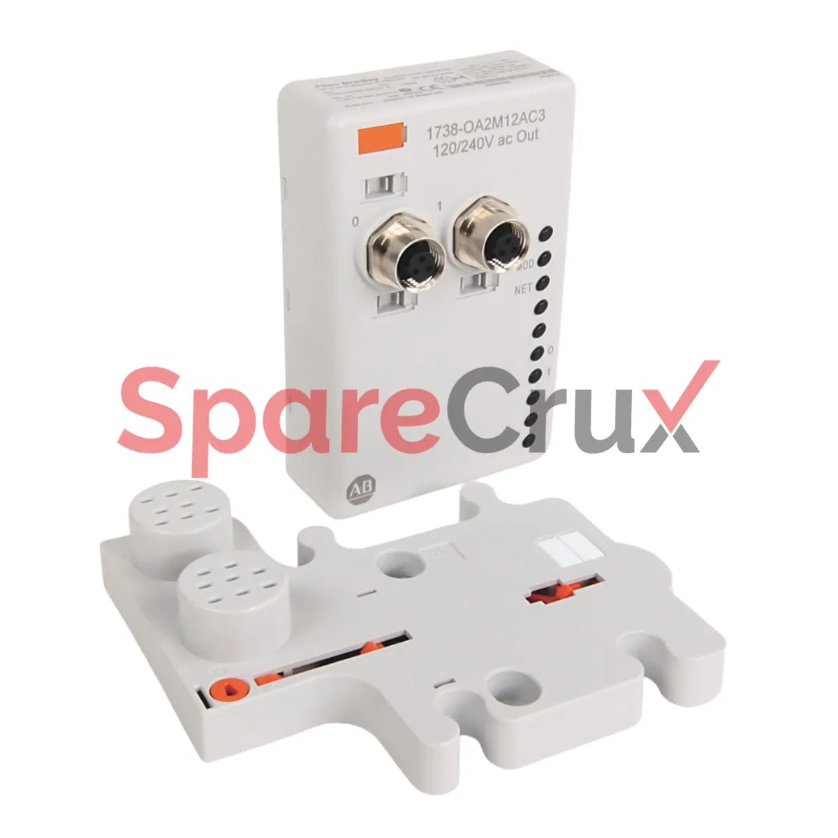 1738-OA2M12AC3 | ALLEN BRADLEY | ArmorPoint I/O 2-Channel 120V AC Output Module with M12 Connectors