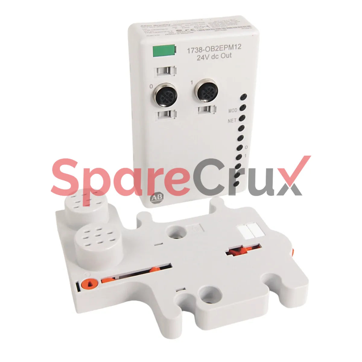 1738-OB2EPM12 | ALLEN BRADLEY | ArmorPoint I/O 2-Channel 24V DC Output Module with Electronic Protection and M12 Connectors