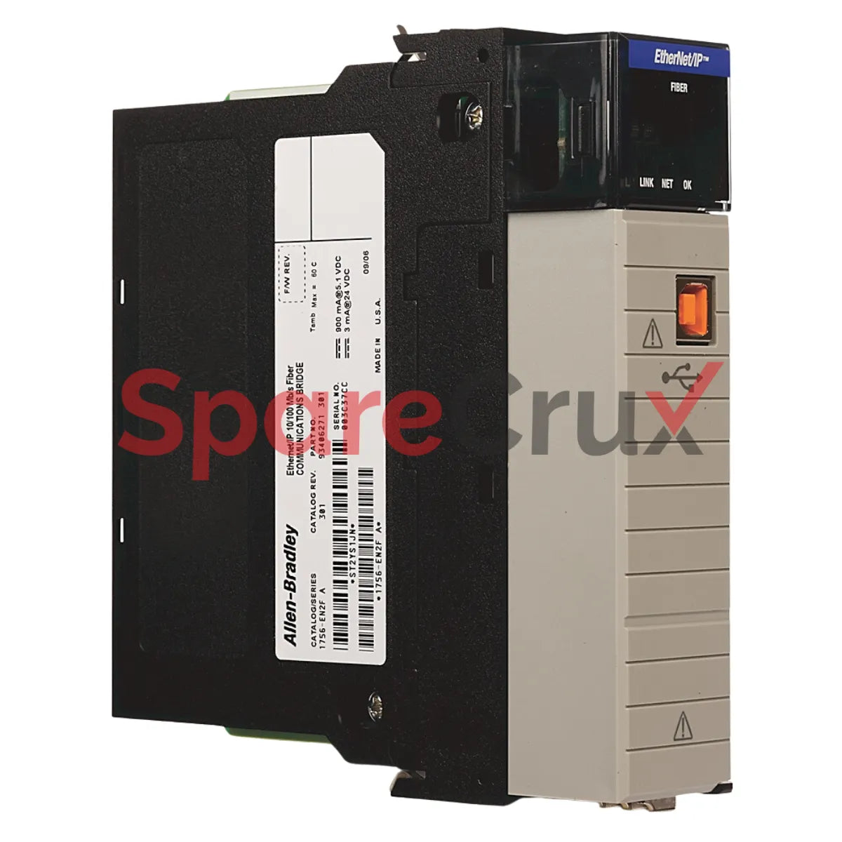 1756-EN2F | ALLEN BRADLEY | ControlLogix EtherNet/IP Communication Module with Fiber Port