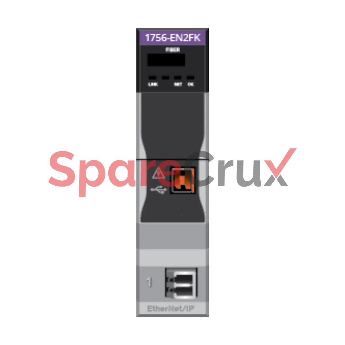 1756-EN2FK | ALLEN BRADLEY | ControlLogix EtherNet/IP Communication Module with Fiber Port, Conformal Coated