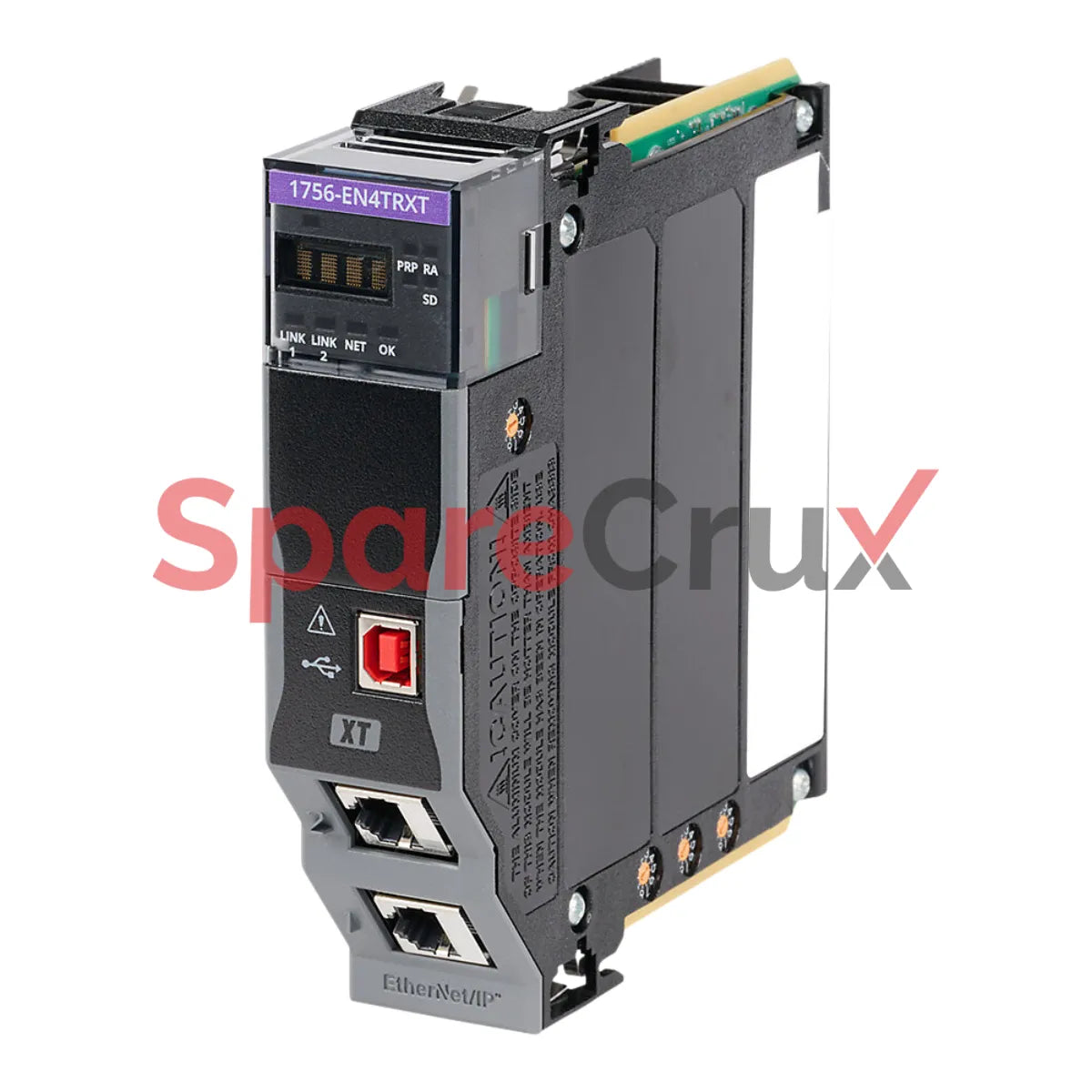 1756-EN4TRXT | ALLEN BRADLEY | ControlLogix EtherNet/IP Communication Module with Advanced Security Features, Extended Temperature Range
