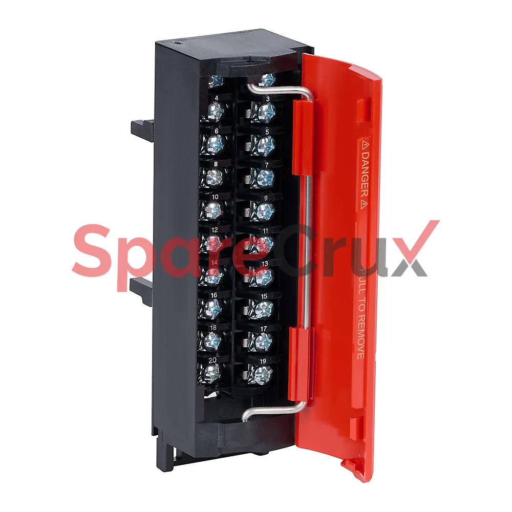 1756-TBNHS | ALLEN BRADLEY | ControlLogix 20-Pin NEMA Removable Terminal Block, Spring Clamp