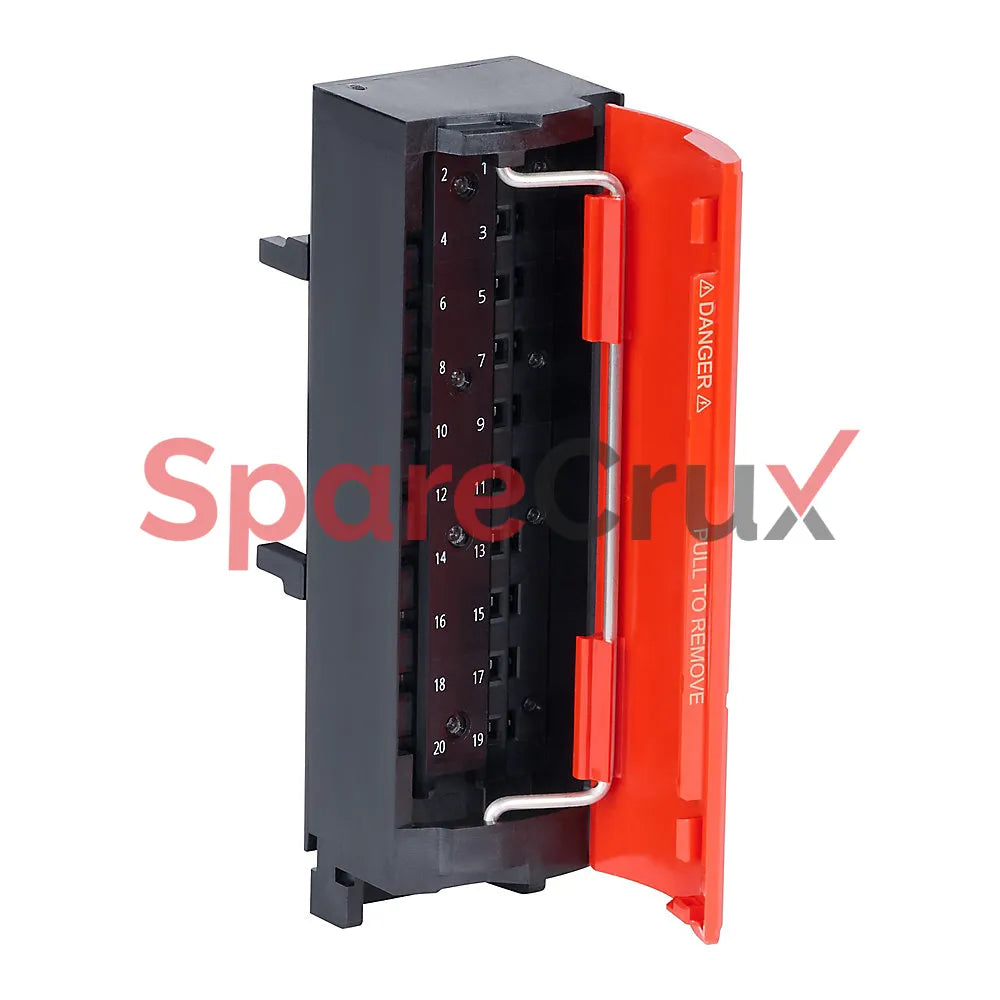 1756-TBSHS | ALLEN BRADLEY | ControlLogix 20-Pin Screw Clamp Removable Terminal Block, Spring Clamp
