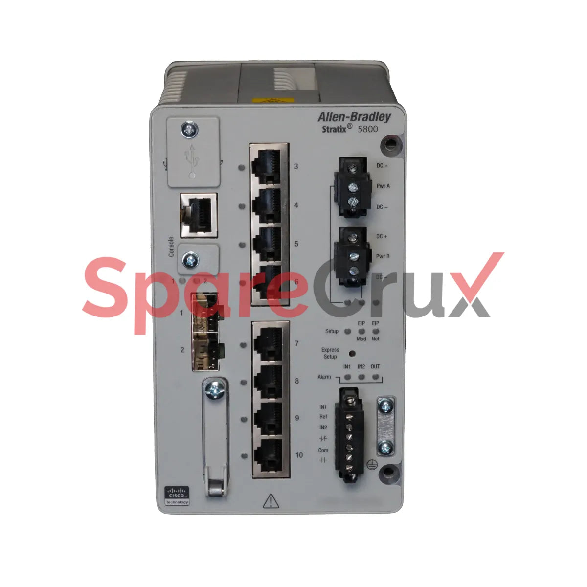 1783-MMS10A | ALLEN BRADLEY | Stratix 2500 Lightly Managed Ethernet Switch with 10 Fast Ethernet ports, Advanced features.