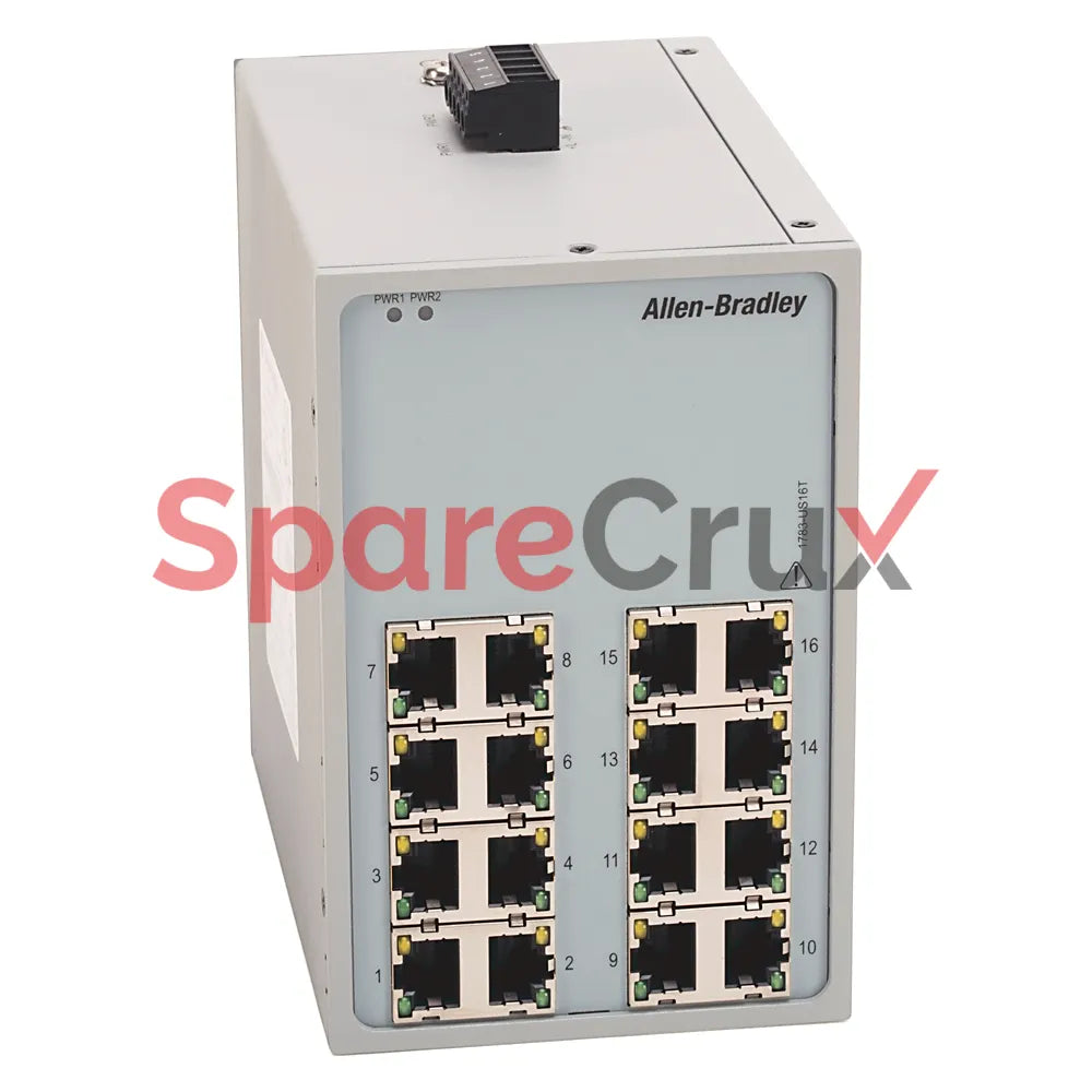 1783-US6T2TG2H | ALLEN BRADLEY | Stratix 2000 Unmanaged Switch, 6 Copper Gigabit + 2 Fiber Ports (Hardened)