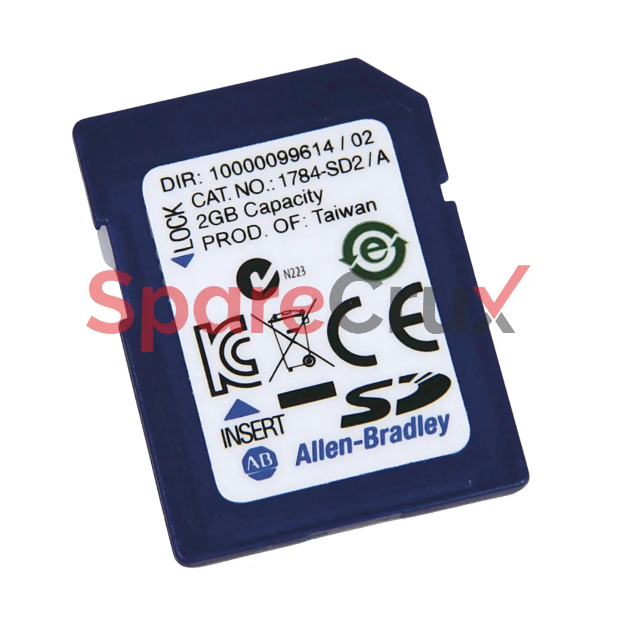 1784-SD2 | ALLEN BRADLEY | Secure Digital Memory Card, 2 GB