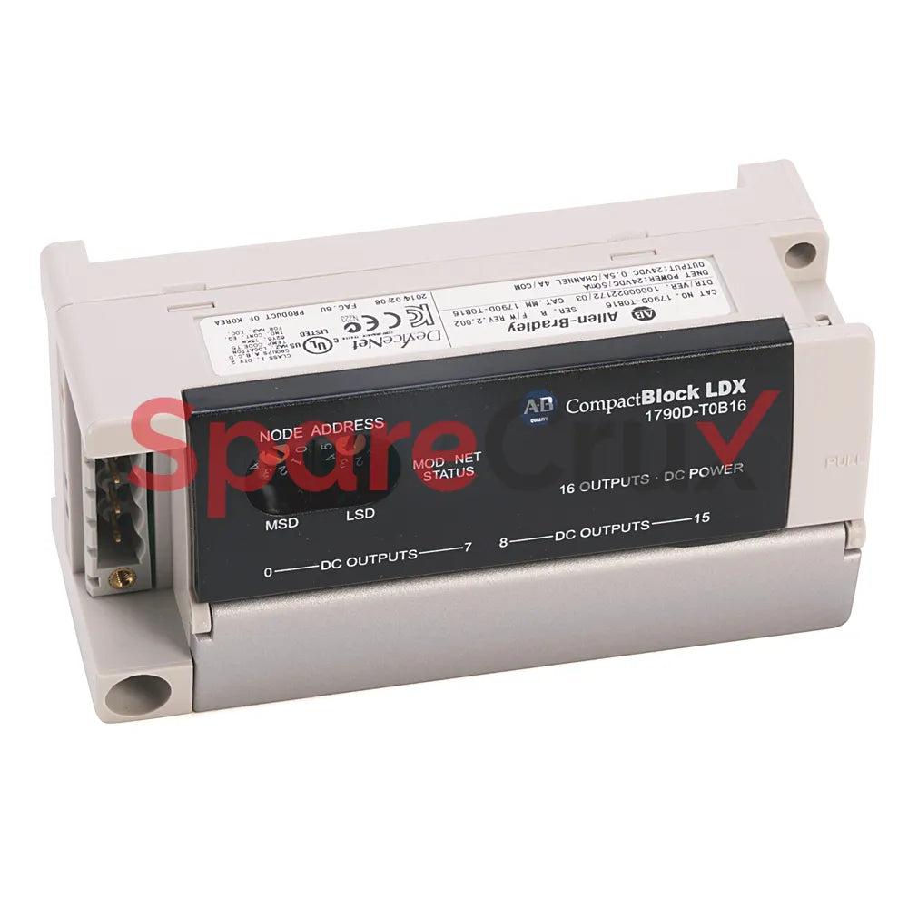 1790D-T0V32 | ALLEN BRADLEY | CompactBlock LDX 32 Point Sinking Output Base Module