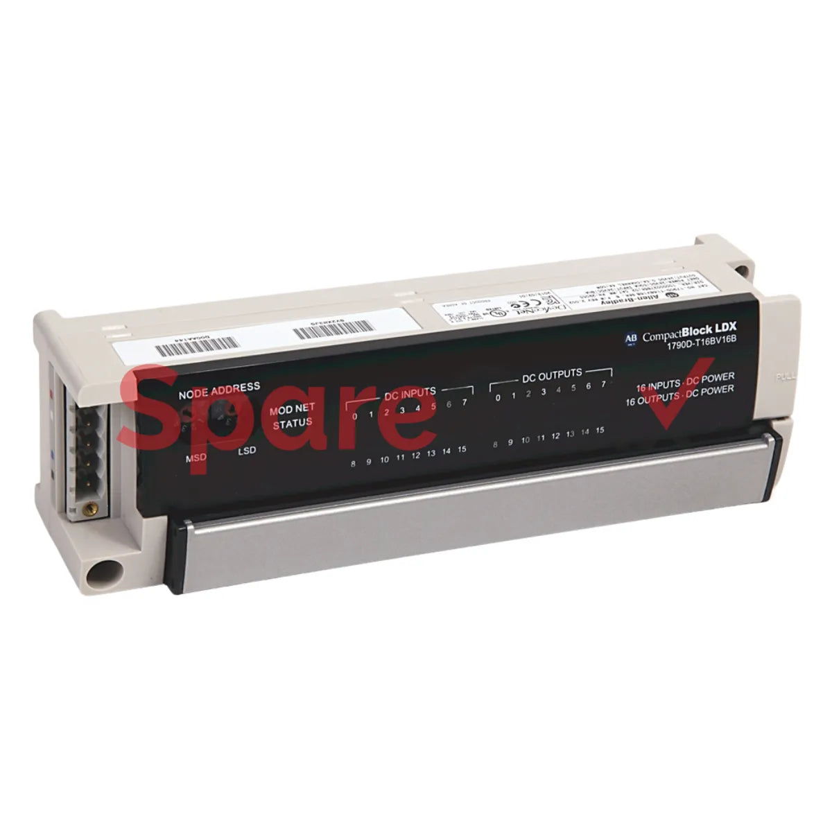 1790D-T16BV16V | ALLEN BRADLEY | CompactBlock LDX 32 Point Base Block