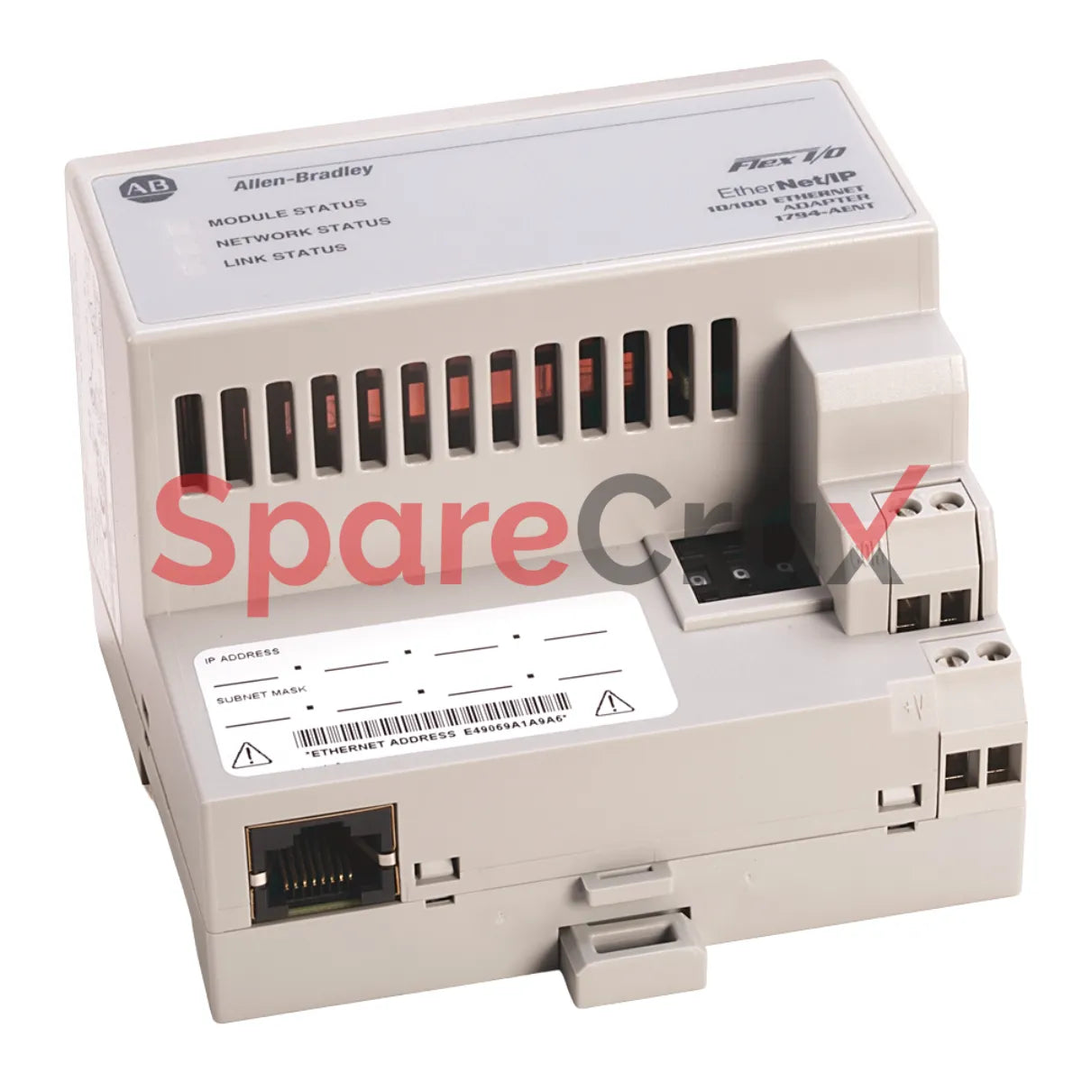 1794-AENT | ALLEN BRADLEY | FLEX I/O EtherNet/IP Adapter