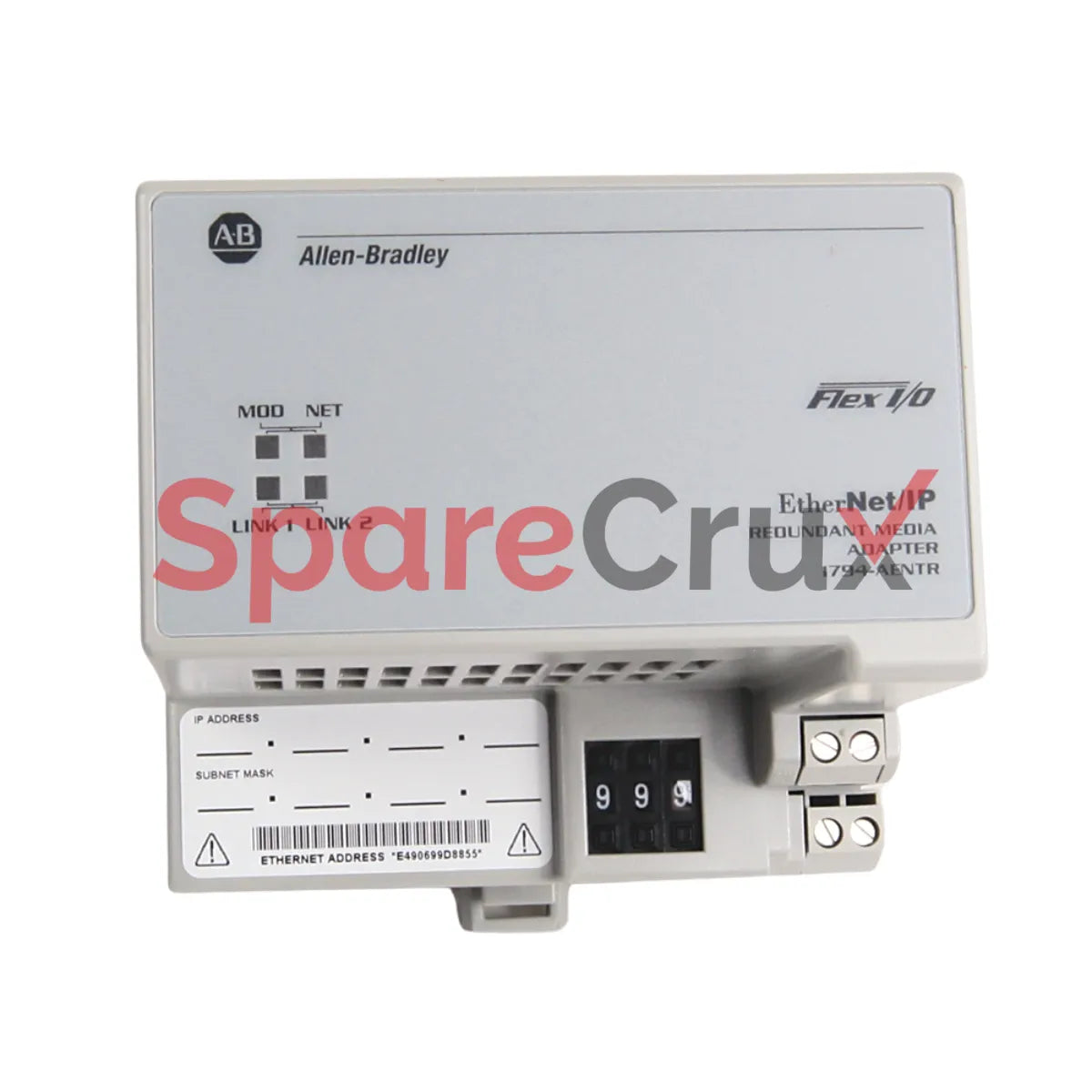 1794-AENTR | ALLEN BRADLEY | FLEX I/O Dual-Port EtherNet/IP Adapter