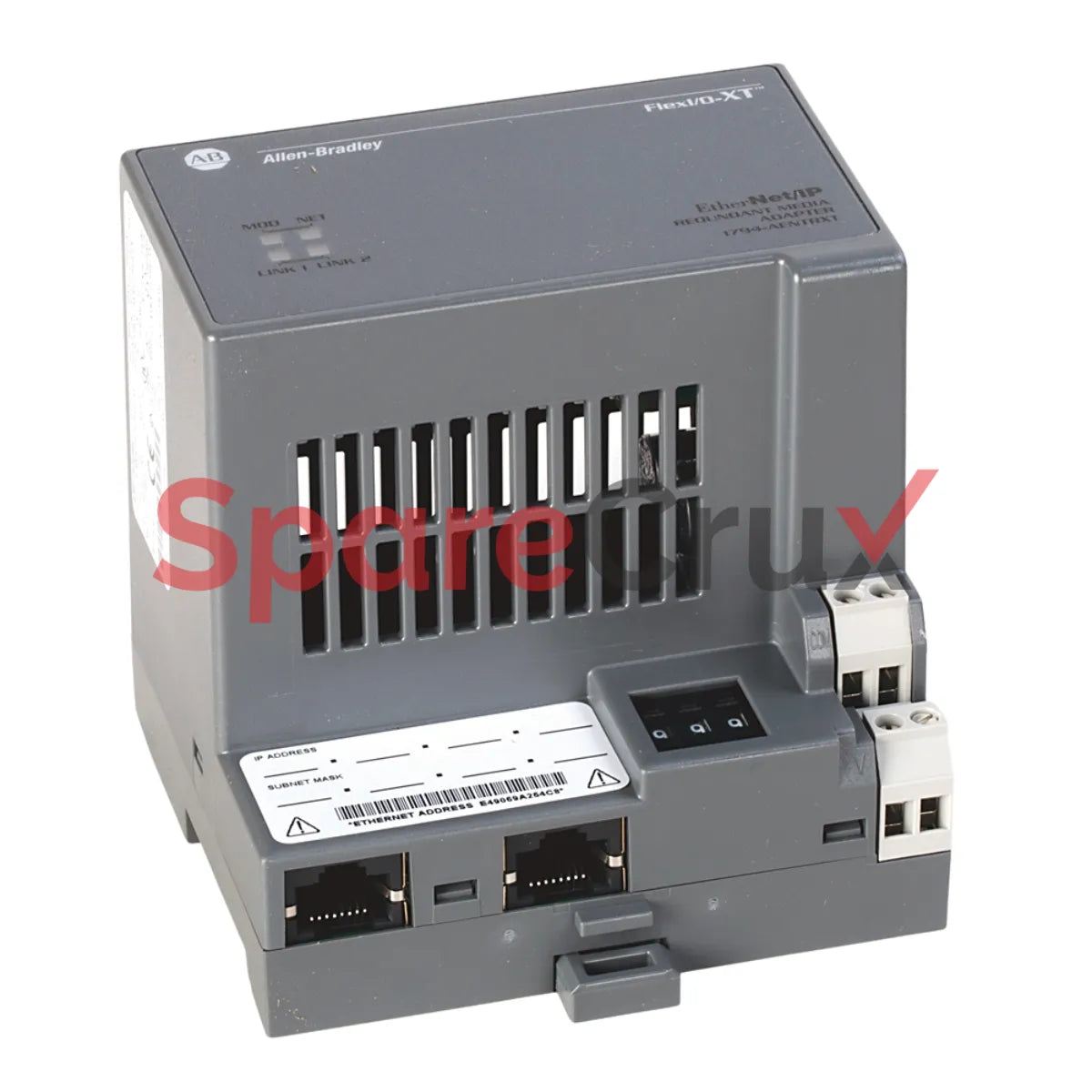 1794-AENTRXT | ALLEN BRADLEY | FLEX I/O Dual-Port EtherNet/IP Adapter, Extended Temperature