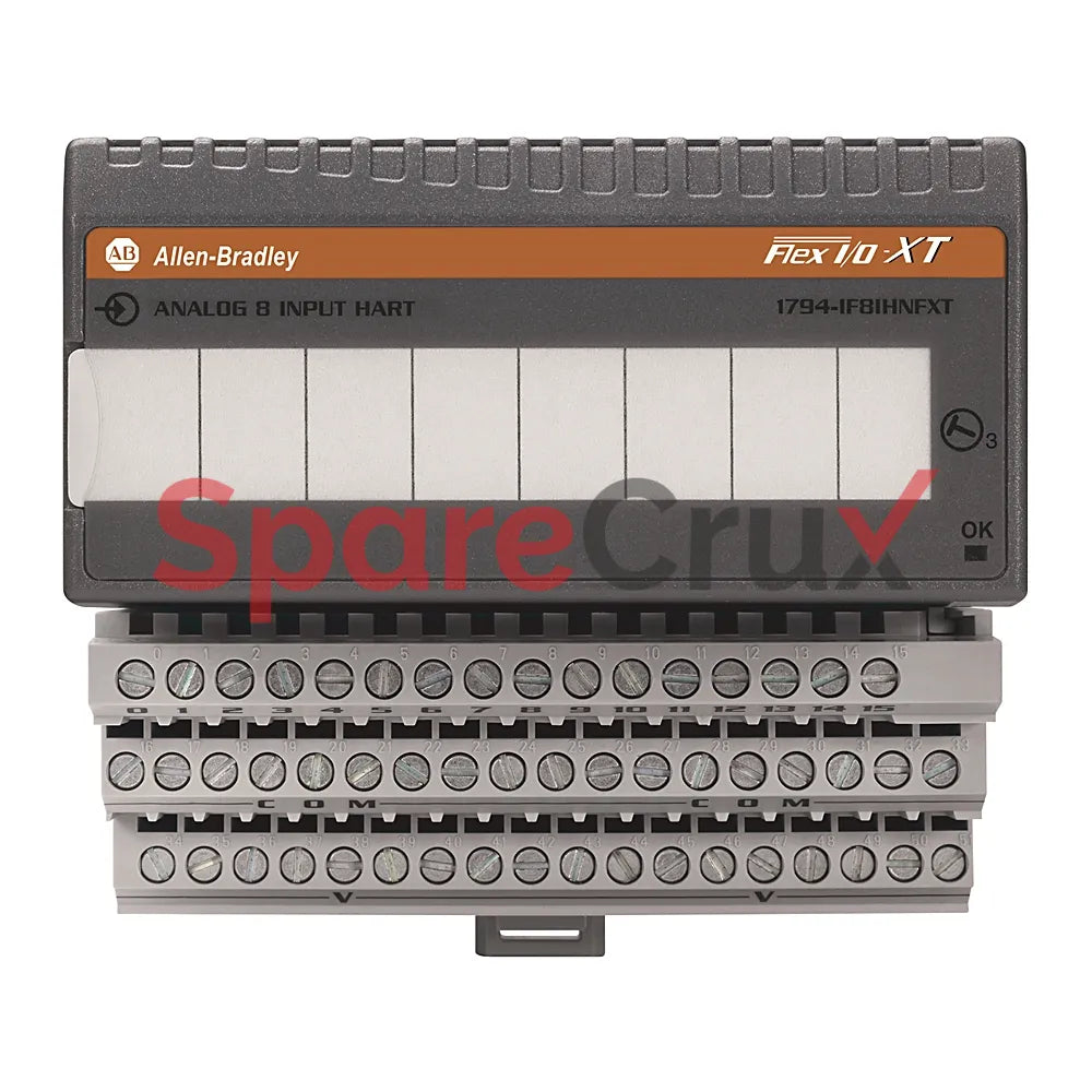 1794-IF8IHNFXT | ALLEN BRADLEY | FLEX I/O 8-Point Isolated HART Analog Input Module, Extended Temperature