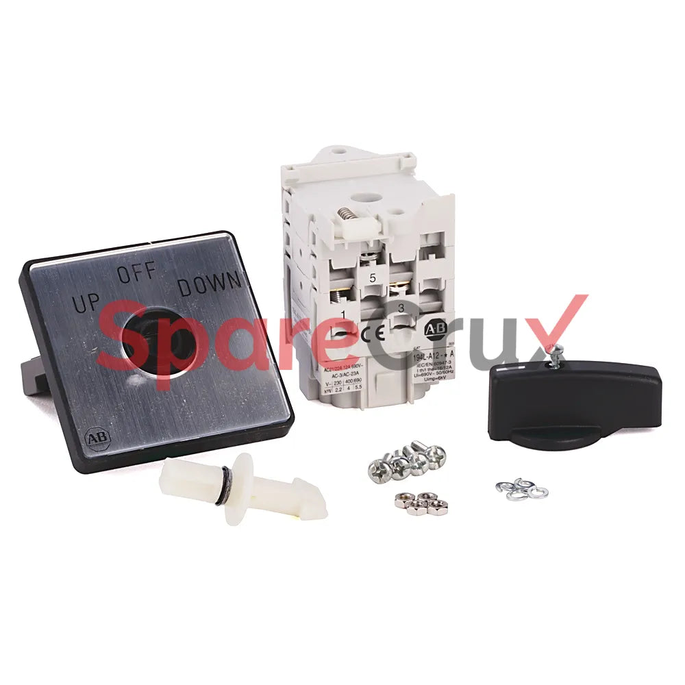 194L-A12Z-50926-BR | ALLEN BRADLEY | Interrupteur de charge 12 A, ouvert - Base/rail DIN, configuration personnalisée
