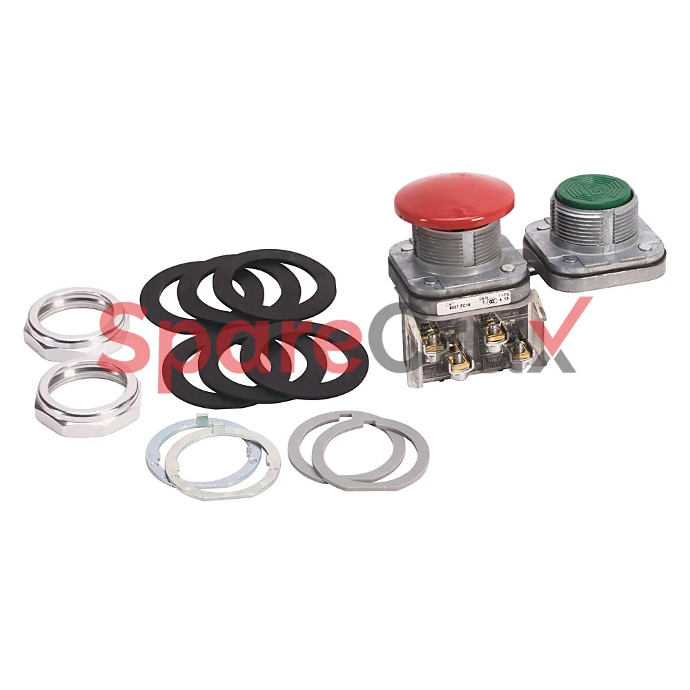 800T-FD16F | ألين برادلي | زر ضغط مزدوج 30 مم 800T PB