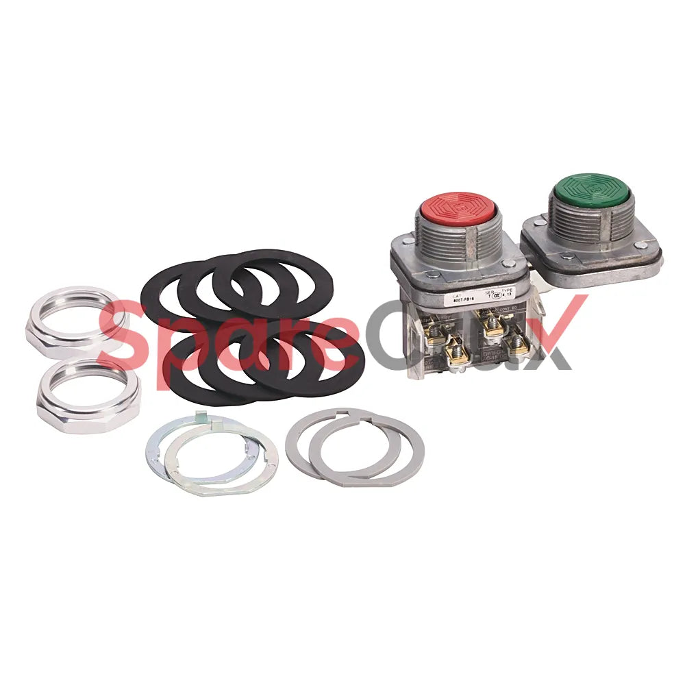 800T-FA16F | ألين برادلي | زر ضغط مزدوج 30 مم 800T PB