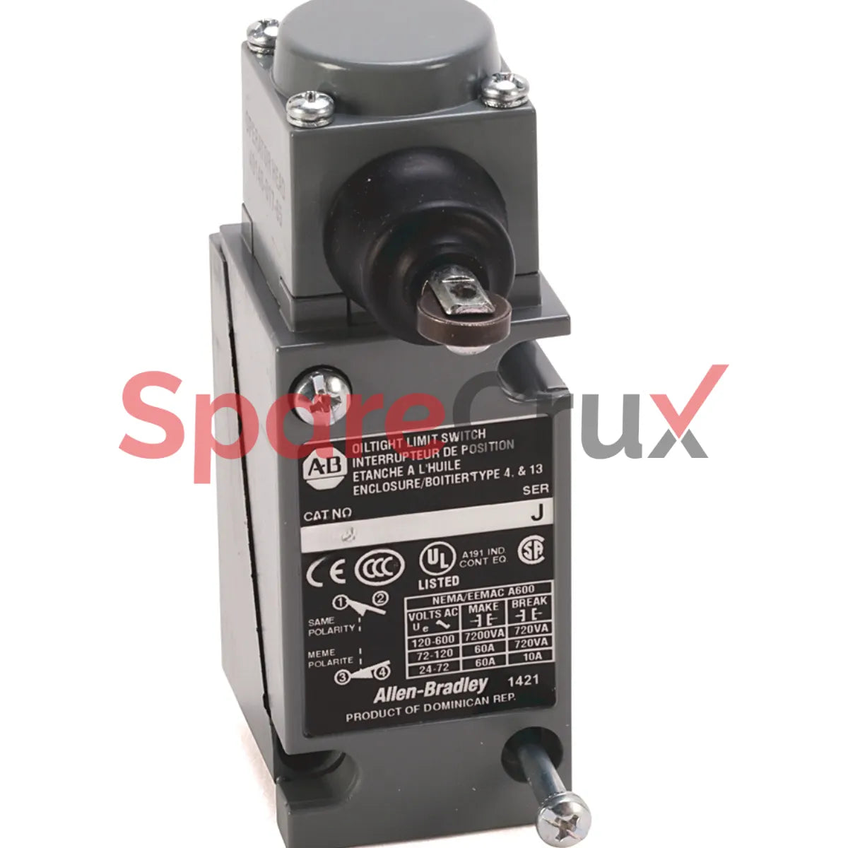 802T-K1N | ALLEN BRADLEY | Standard Limit Switch