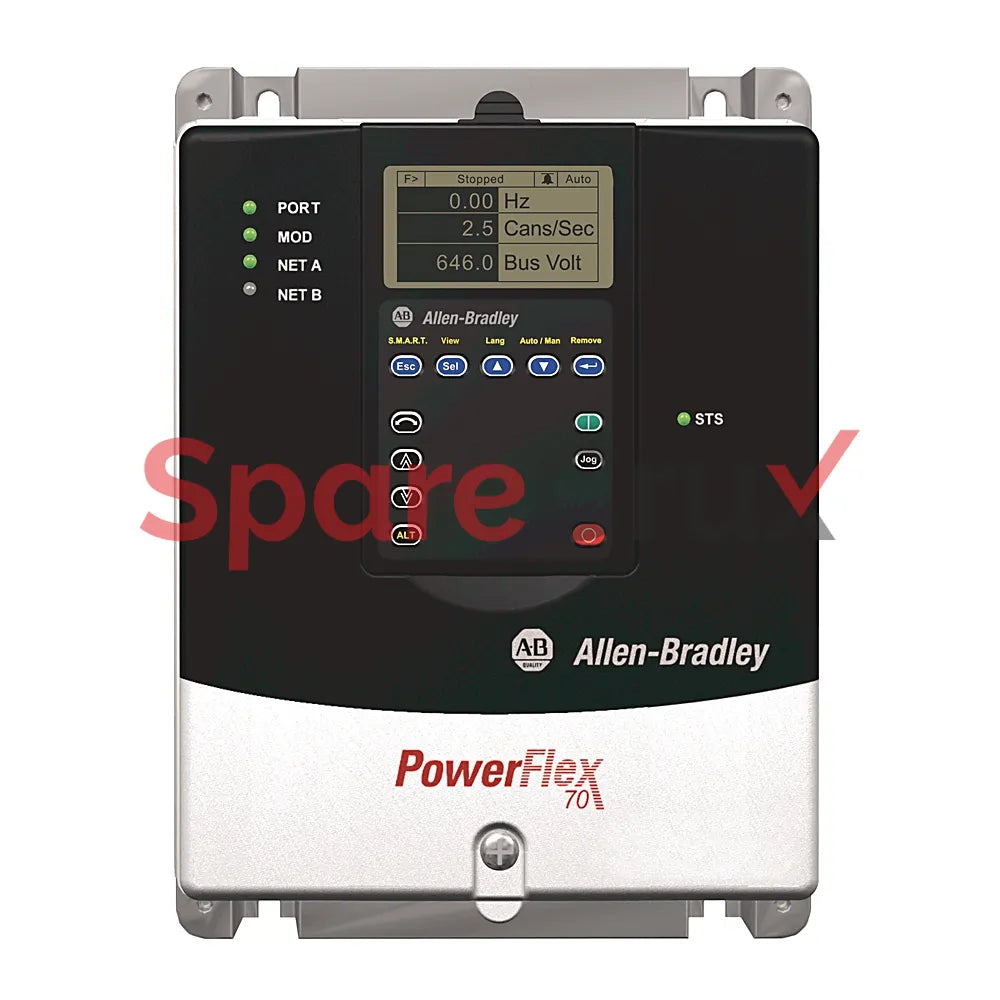 20AB6P8A0AYNNNC0 | ألين برادلي | محرك تيار متردد PowerFlex 70، 6.8 أمبير عند 2 حصان، 20 أمبير