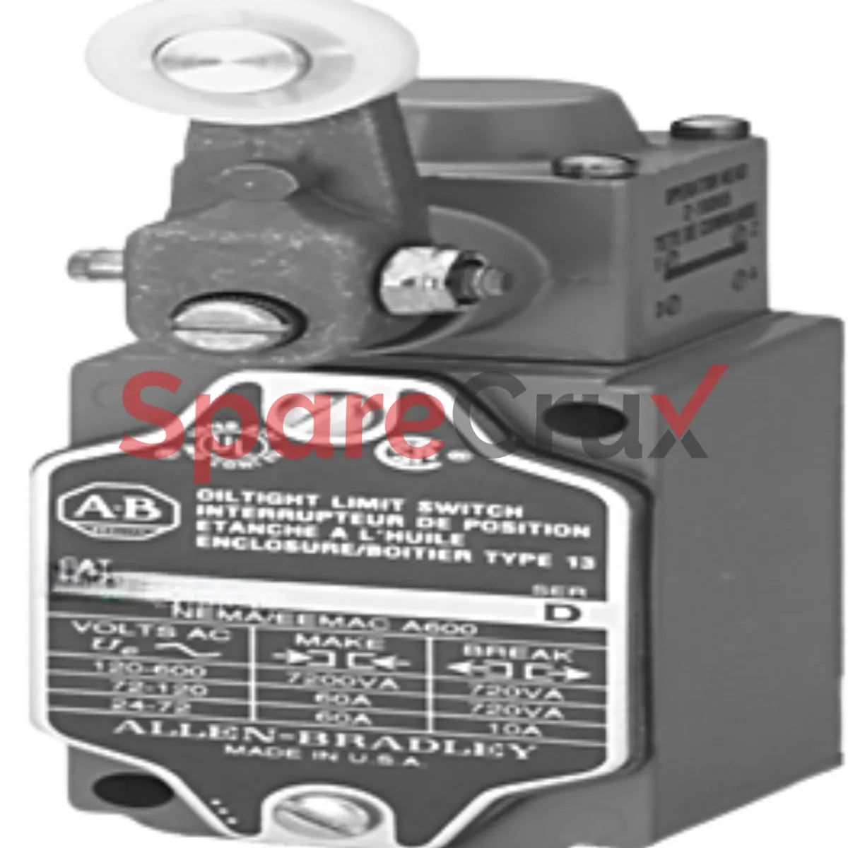 802T-KO | ALLEN BRADLEY | Interrupteur de fin de course standard