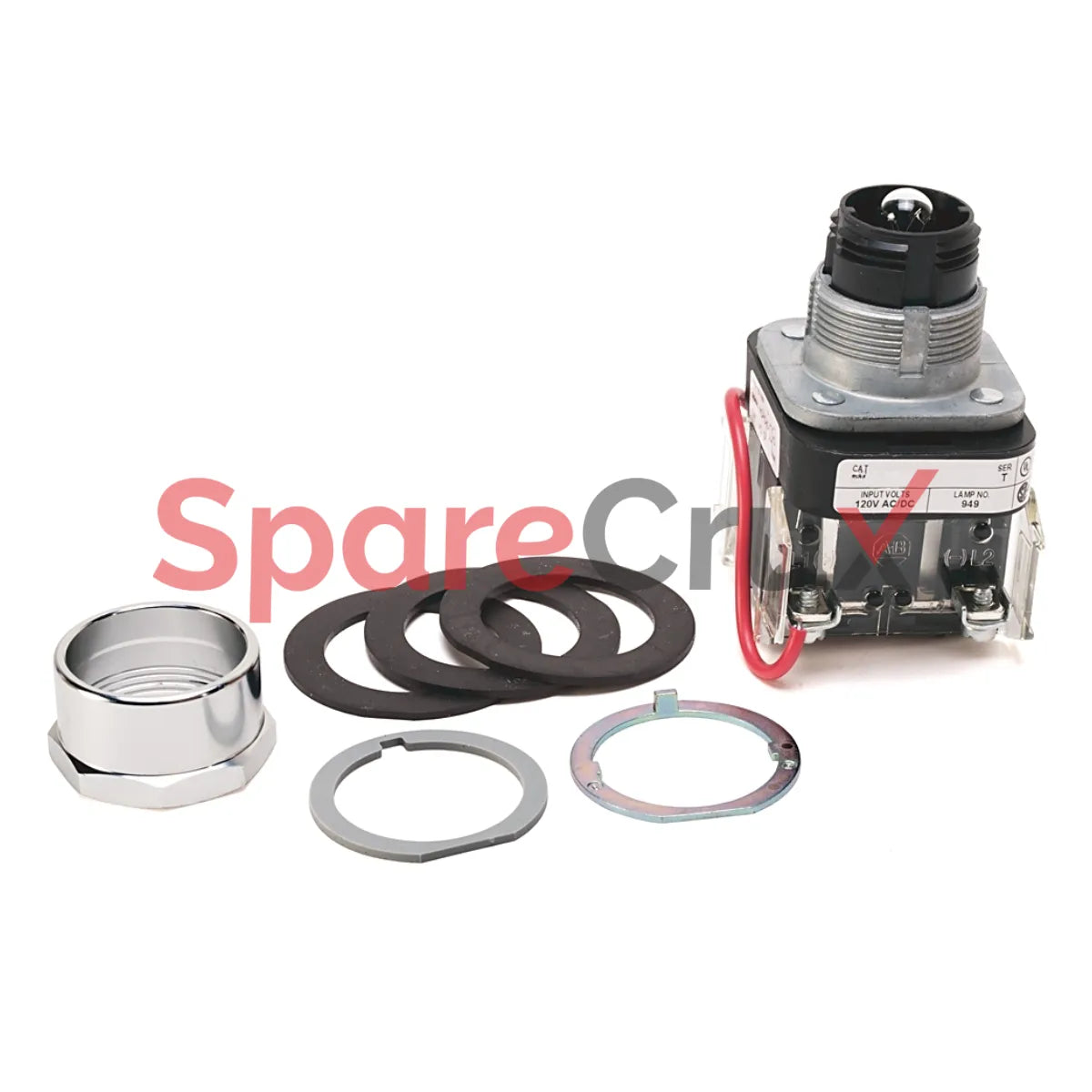 800T-QTH2 | ALLEN BRADLEY | 30mm Pilot Light 800T PB