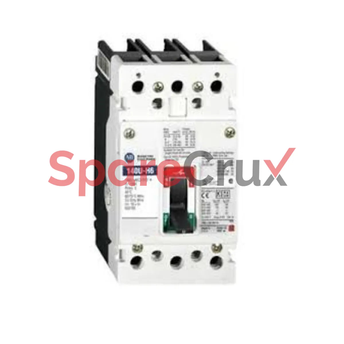 140U-H6C3-D12-B | ALLEN BRADLEY | Mccb 65ka/480v 125a Frame 125a Ff T/M Trip