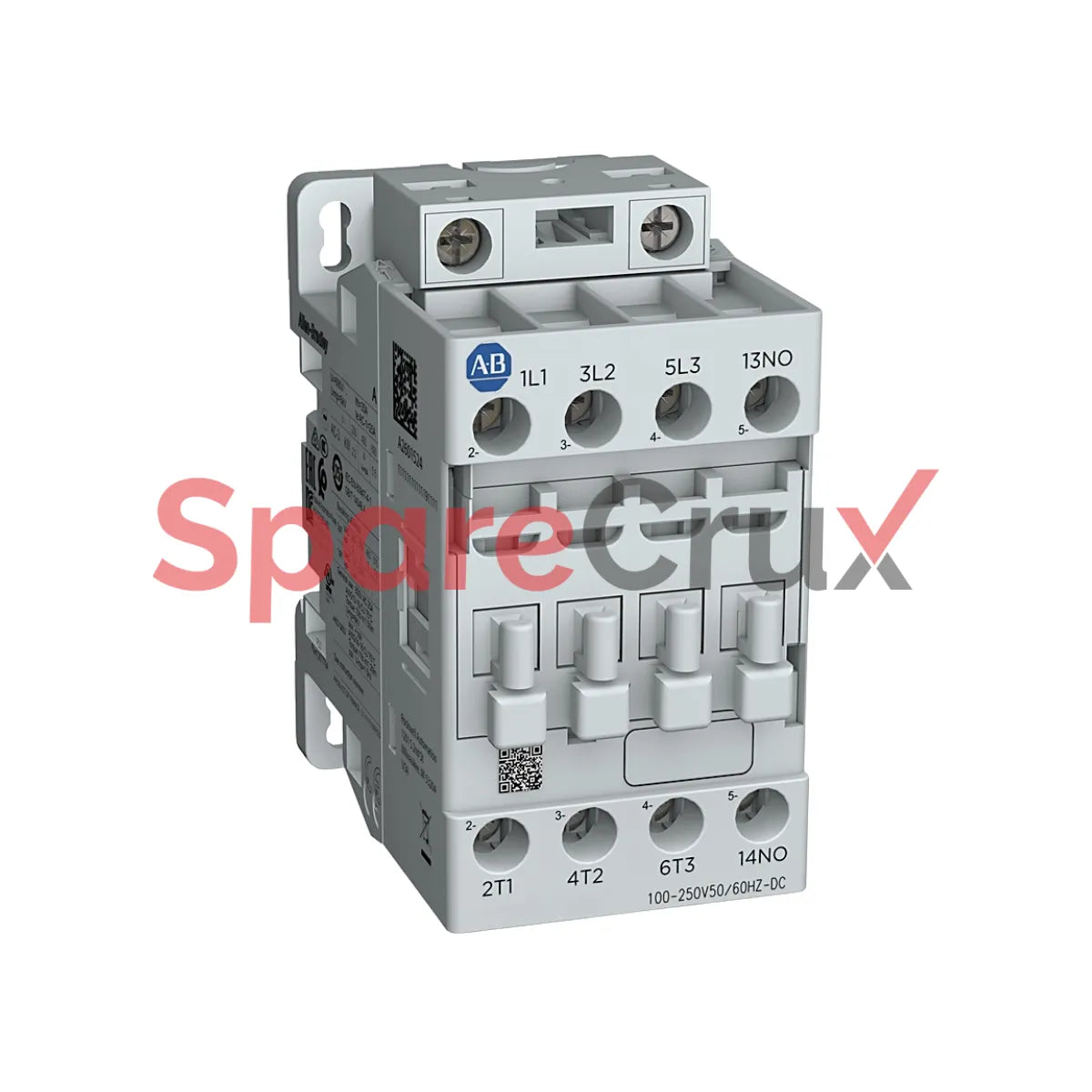 100-E16KY10 | ALLEN BRADLEY | 100-E MCS-E Contactor, 16A, AC3 Duty, 48-130V AC 50/60Hz / 48-130V DC Electronic Coil, 1 N.O. 0 N.C.