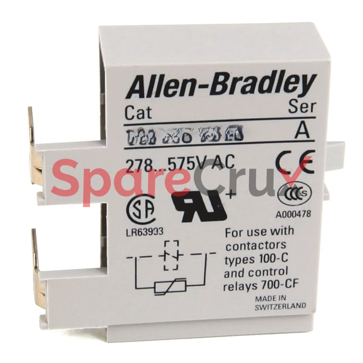 100-FSD250 | ALLEN BRADLEY | 100C 250V DC Diode Surge Suppressor