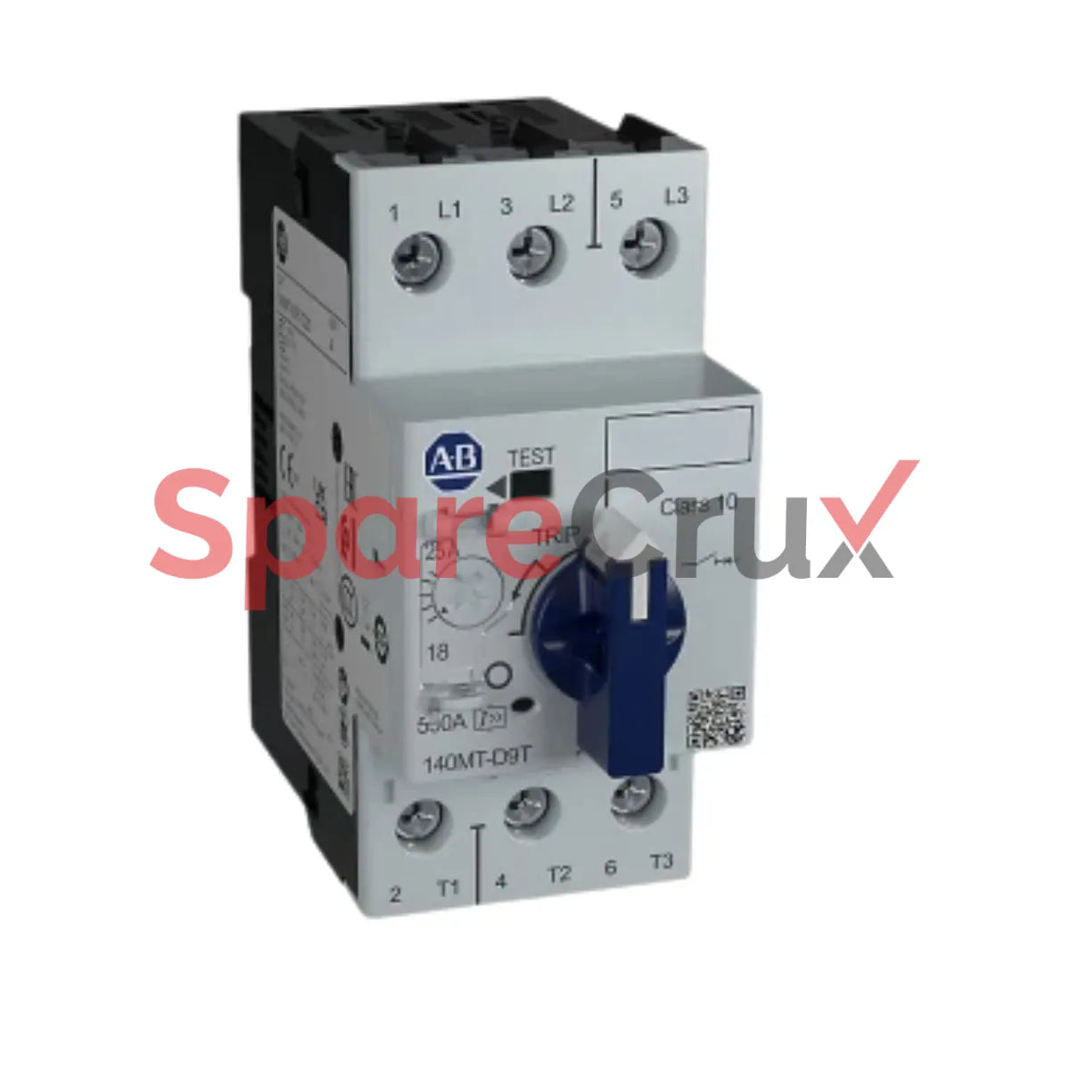 140MT-D9T-C16 | ALLEN BRADLEY | Motor Protection Circuit Breaker, T Frame, 16 A, Adjustable Thermal/Fixed Magnetic Trip