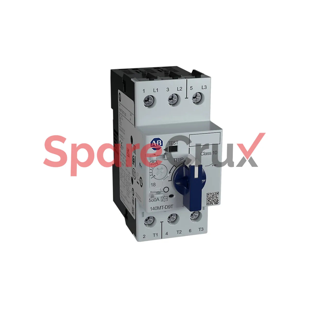 140MT-D9T-A63 | ALLEN BRADLEY | Motor Protection Circuit Breaker, T Frame, 63 A, Adjustable Thermal/Fixed Magnetic Trip
