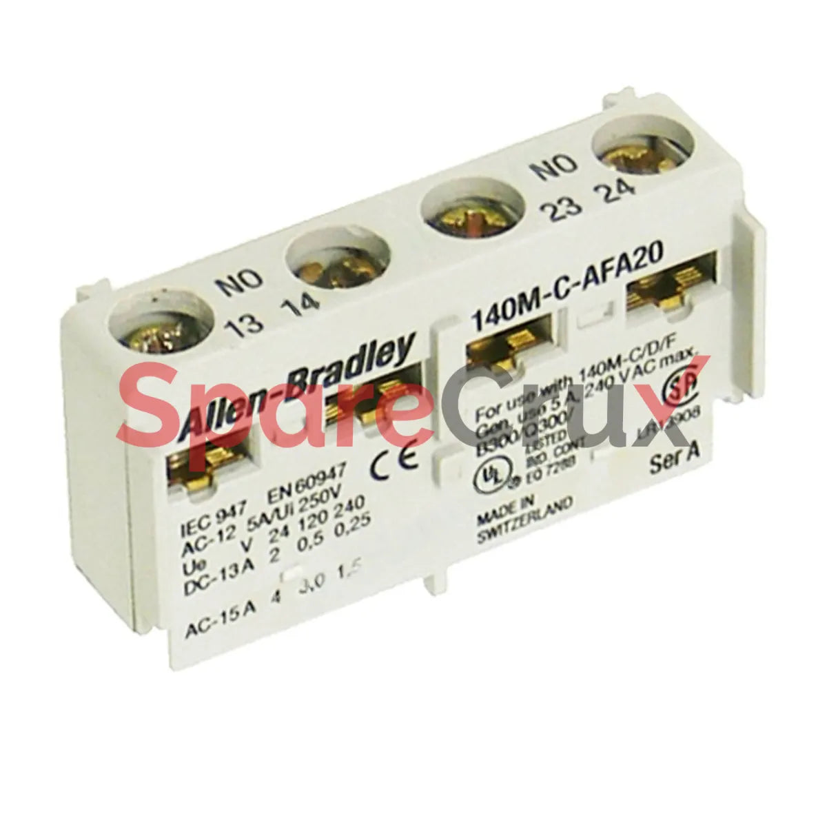 140M-C-AFA20 | ALLEN BRADLEY | Internal Auxiliary Contact - 2 NO