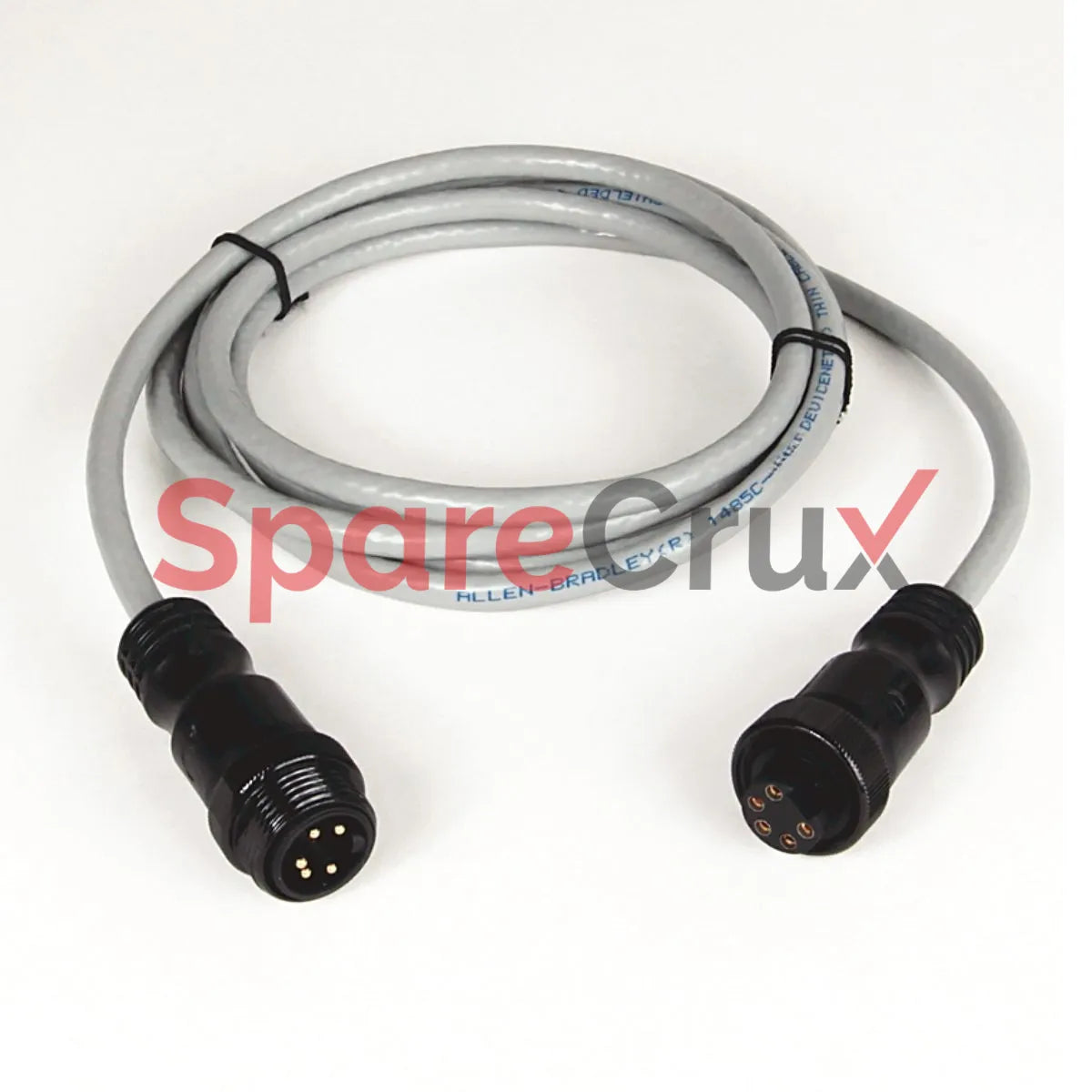 1485G-P2F5-Z5 | ALLEN BRADLEY | DeviceNet Cable, Thin Media, Micro Right-Angle Female to Mini Right-Angle Female, 2 m (6.56 ft), 5-Pin, Grey PVC Jacket