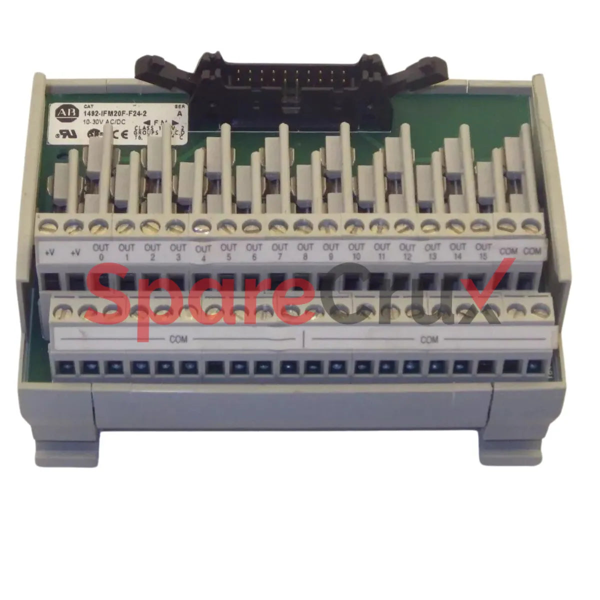 1492-IFM20F-F24-2 | ALLEN BRADLEY | Bornier série 1492 IFM20F-F24-2, 20 A, 24 V CC, modèle F, configuration flexible pour contrôle industriel basse tension 