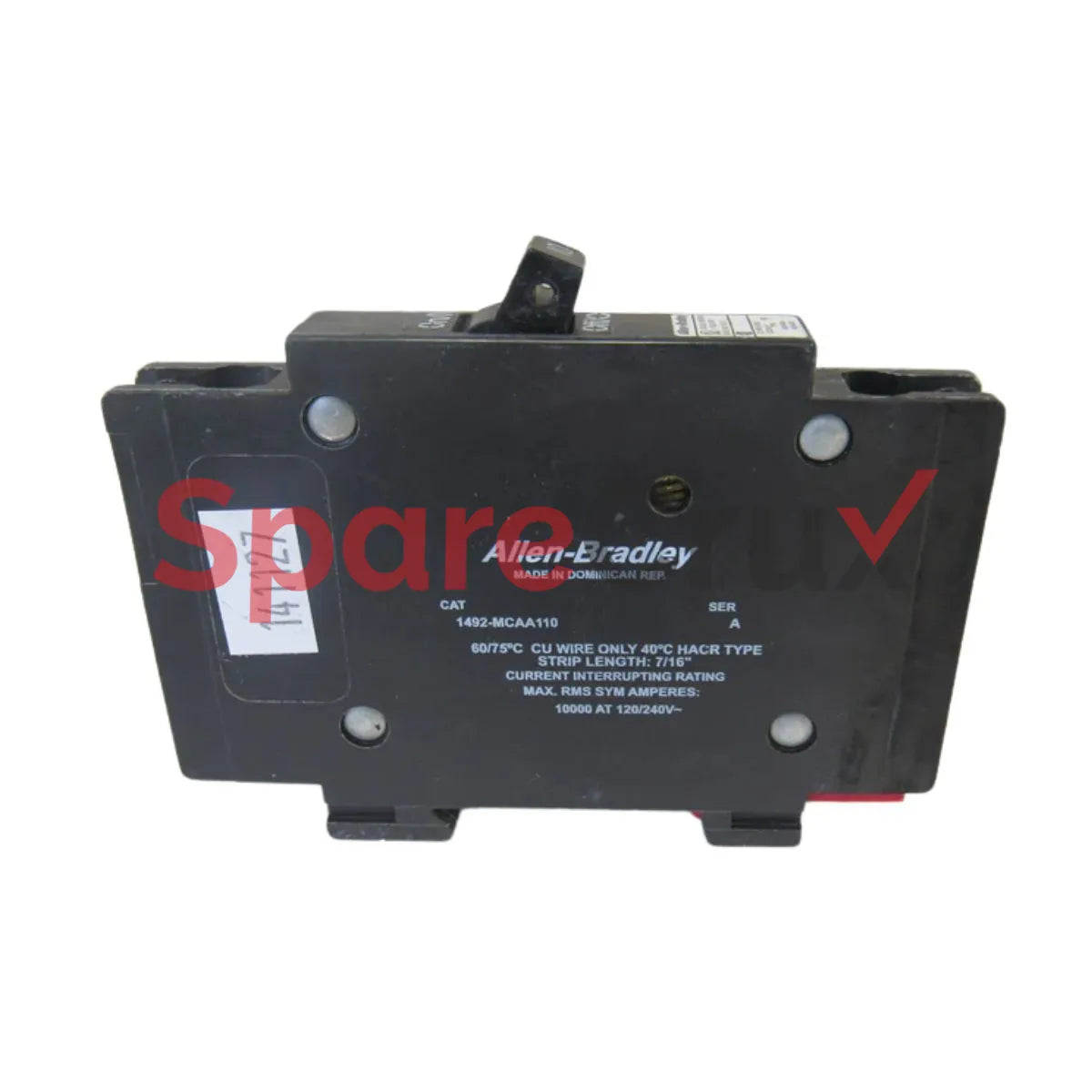 1492-MCAA110 | ALLEN BRADLEY | Terminal Block Marker Card, Model 110, 1492 Series