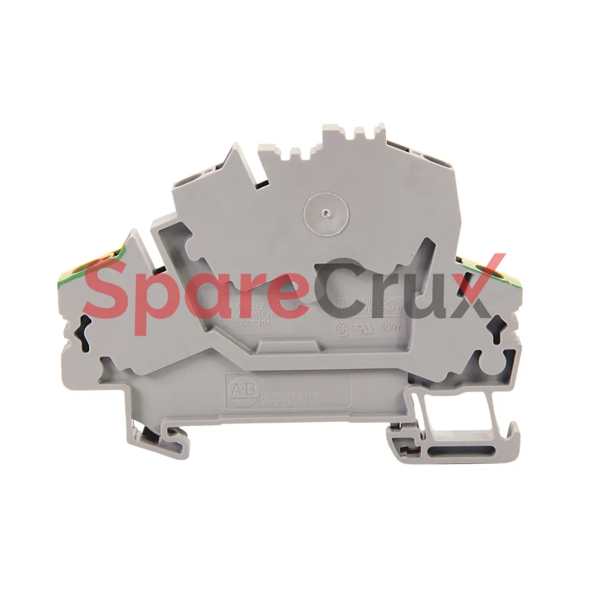 1492-LDG3N | ALLEN-BRADLEY | Disconnect Terminal Block, 3-Pole, 600V AC/DC, 30A, with Disconnect Lever, G-Series, N-Type