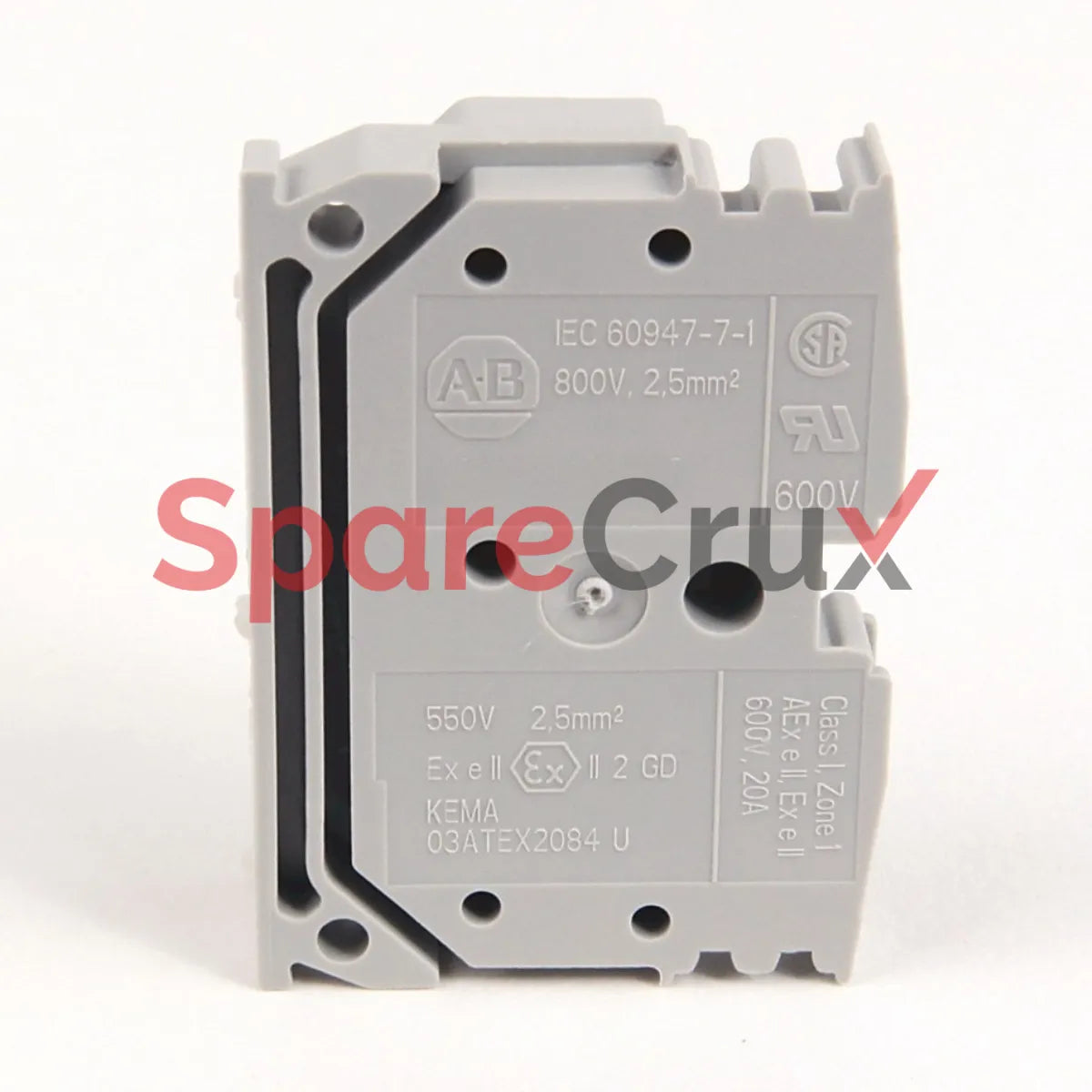 1492-LMP3E | ALLEN-BRADLEY | Mini Surf Mnt Feed-Through End Blk 2.5mm